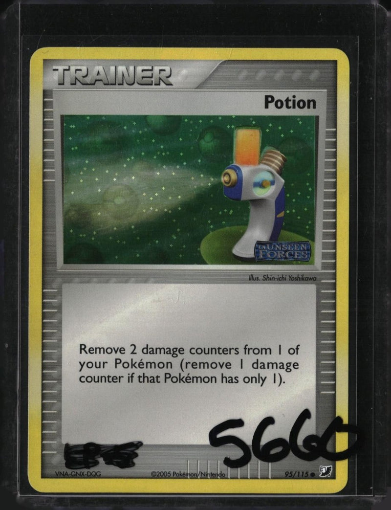 Pokemon Potion — 95/115 — SKU 5660 — actual card front scan