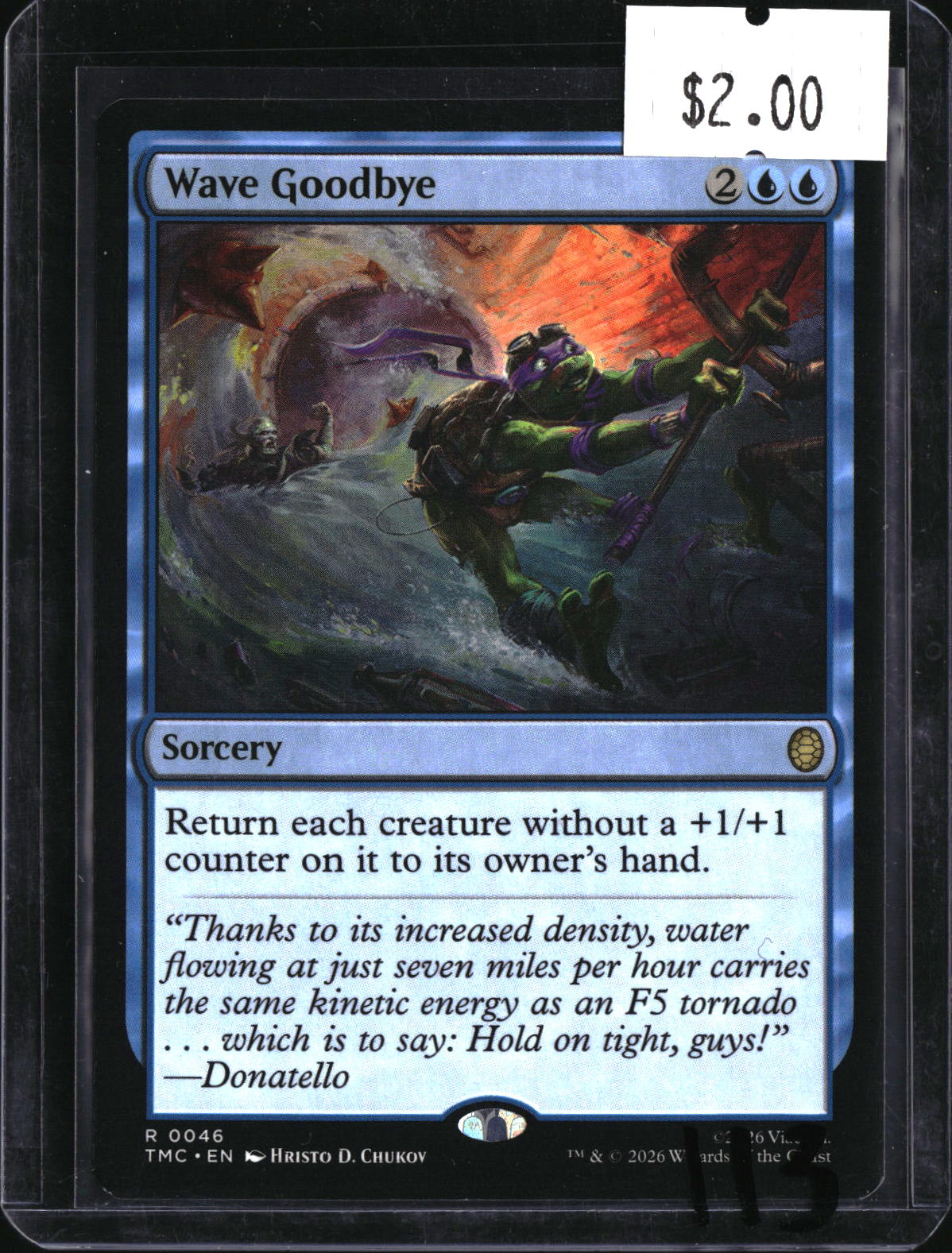 Wave Goodbye — MTG-113 — actual card front