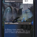 Watery Grave (Borderless) — MTG-233 — actual card front