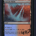 Cascade Bluffs — MTG-407 — actual card front