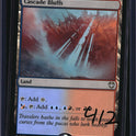 Cascade Bluffs — MTG-412 — actual card front