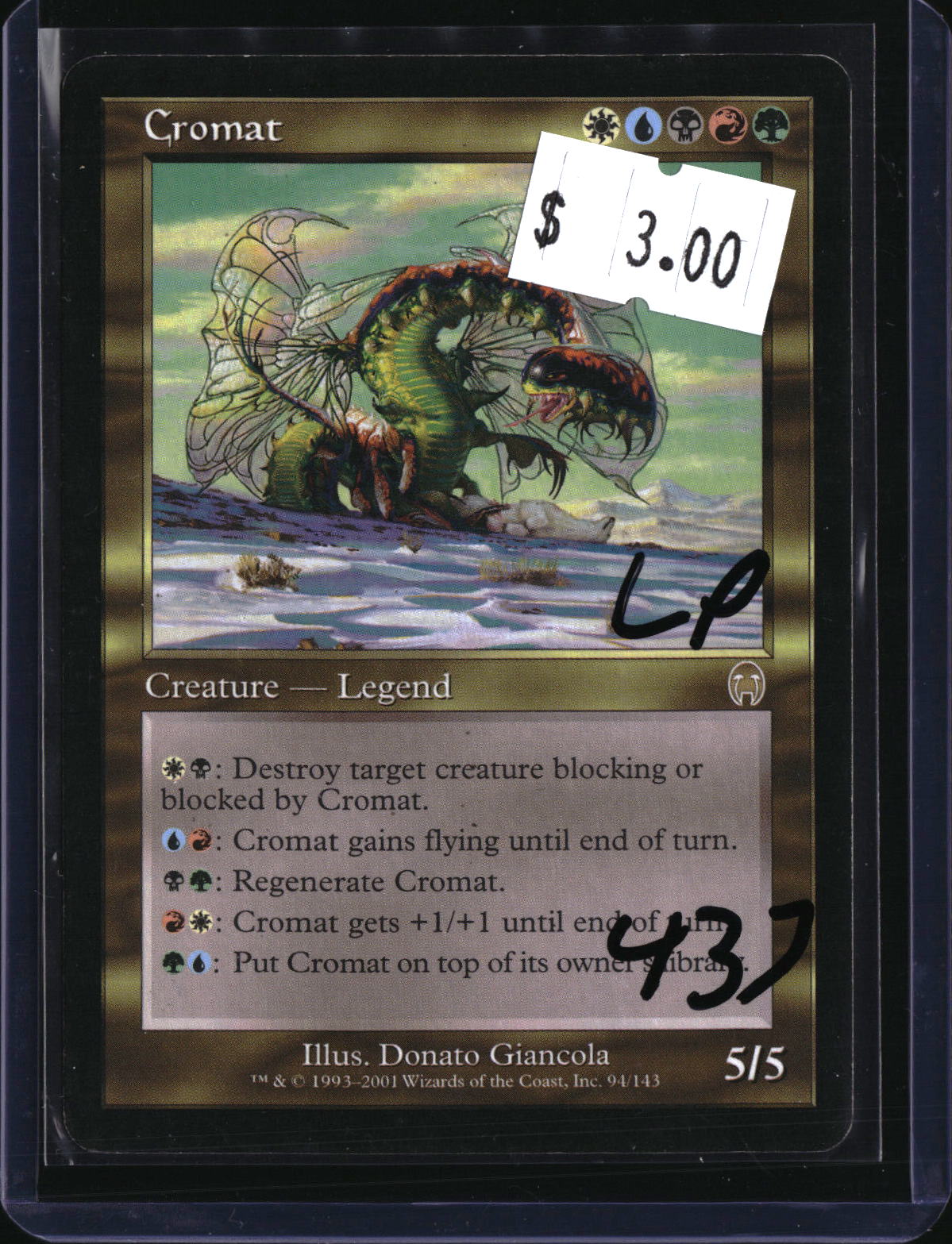 Cromat — MTG-437 — actual card front