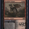 Decadent Dragon — MTG-439 — actual card front