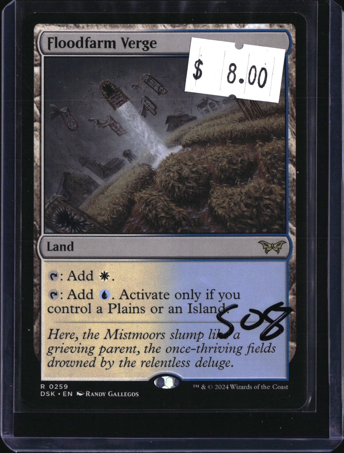 Floodfarm Verge — MTG-508 — actual card front