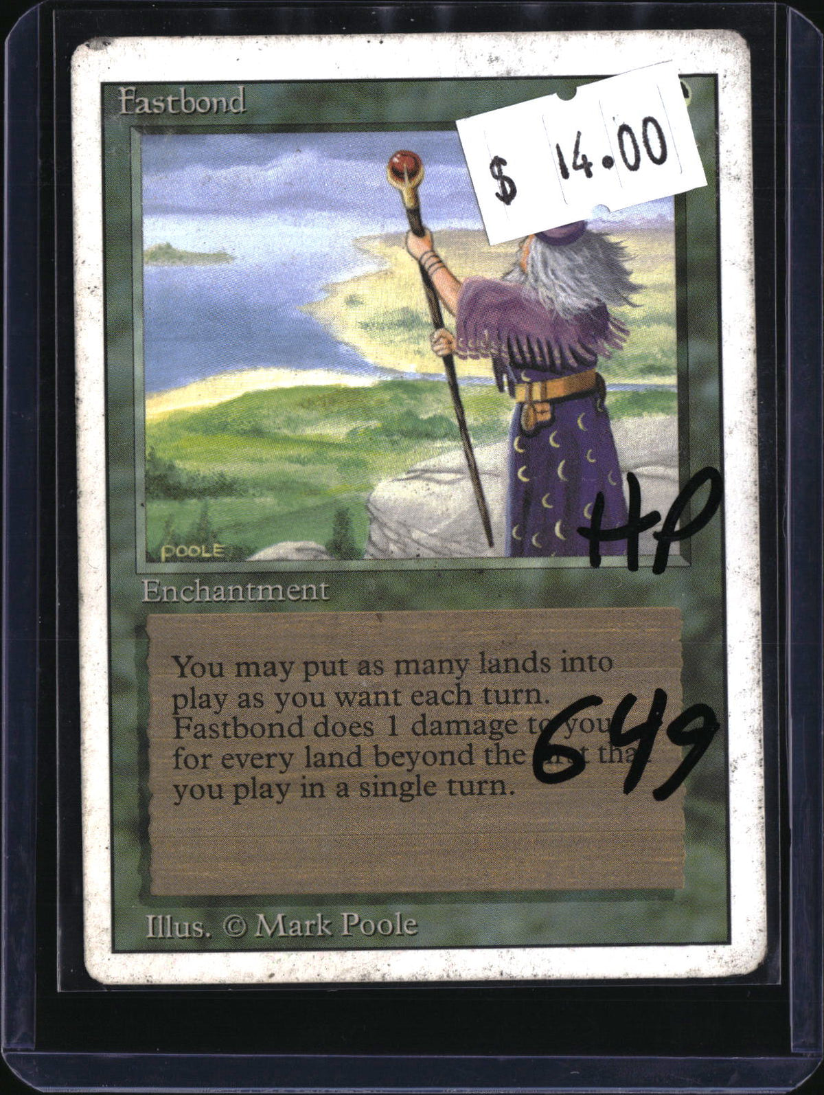 Fastbond — MTG-649 — actual card front