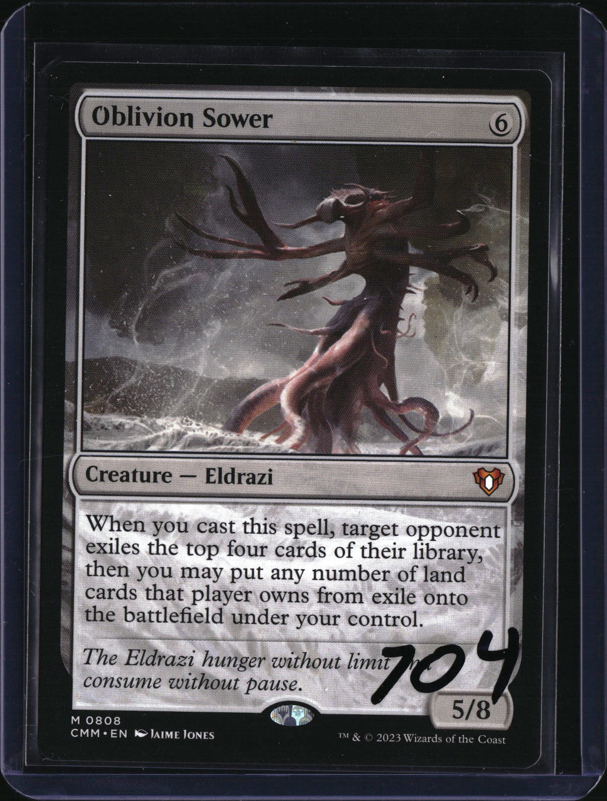 Oblivion Sower — MTG-704 — actual card front