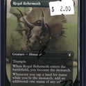 Regal Behemoth Borderless — MTG-738 — actual card front