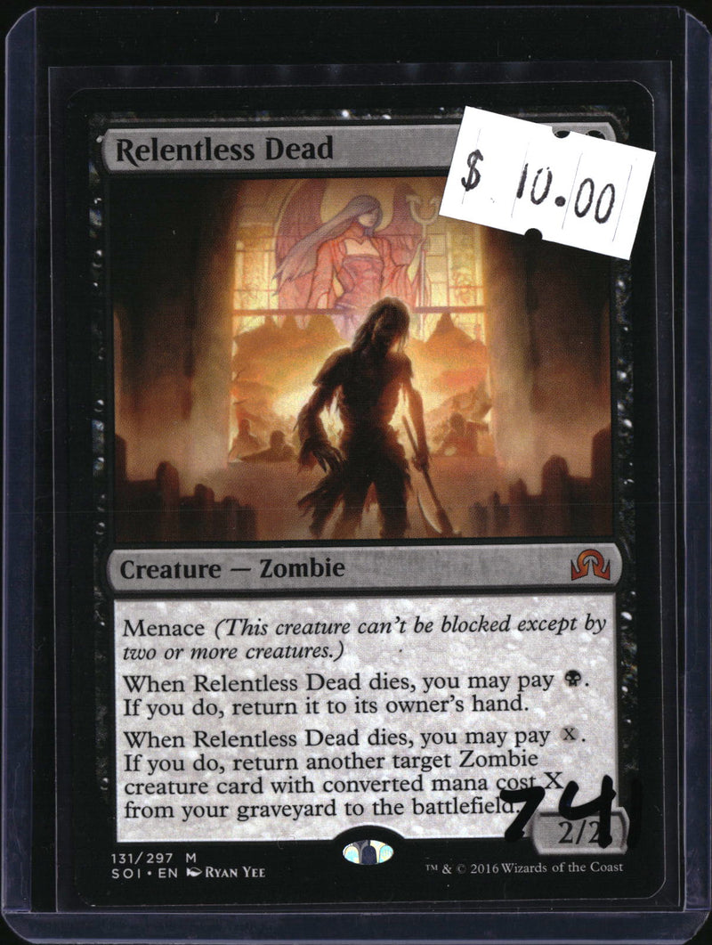 Relentless Dead — MTG-741 — actual card front