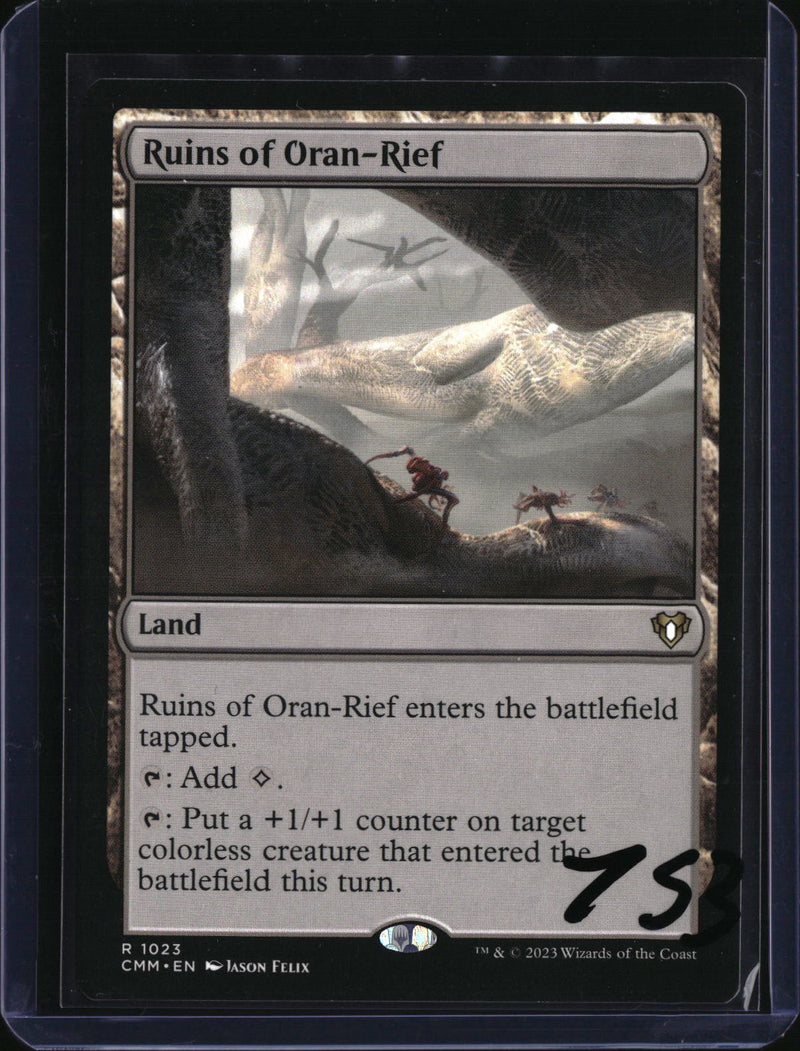 Ruins of Oran-Rief — MTG-753 — actual card front