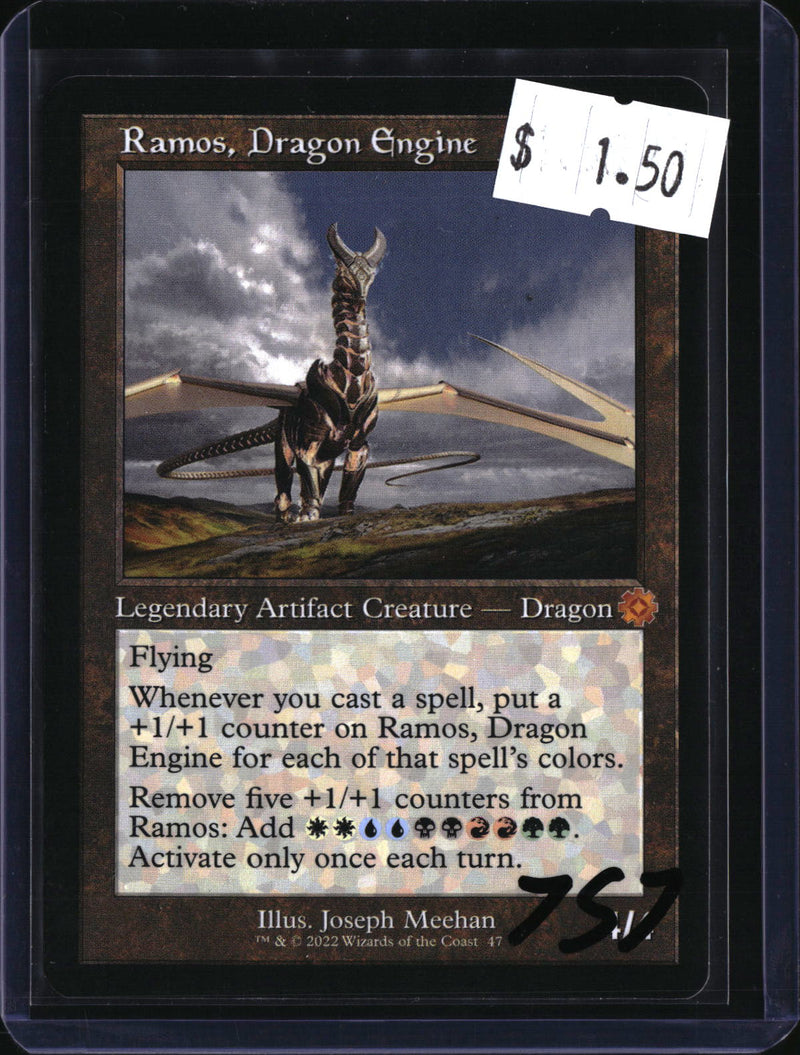 Ramos, Dragon Engine — MTG-757 — actual card front