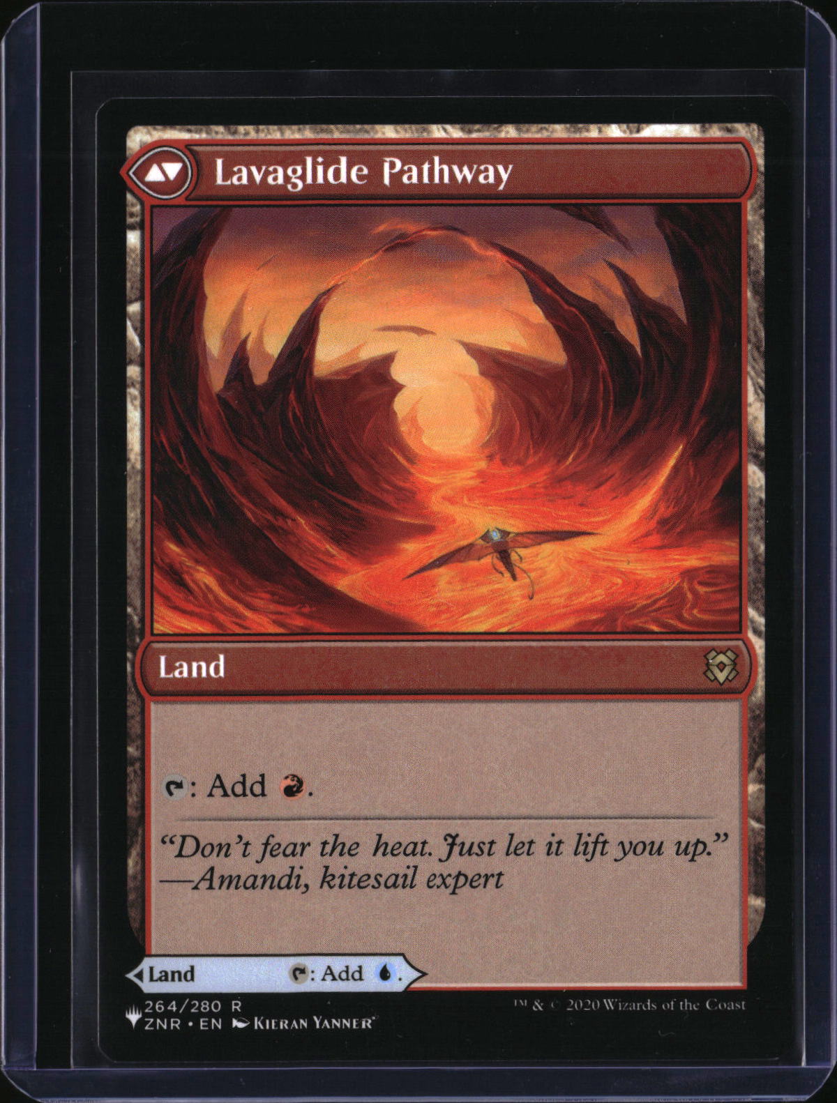 Riverglide Pathway — MTG-758 — actual card back