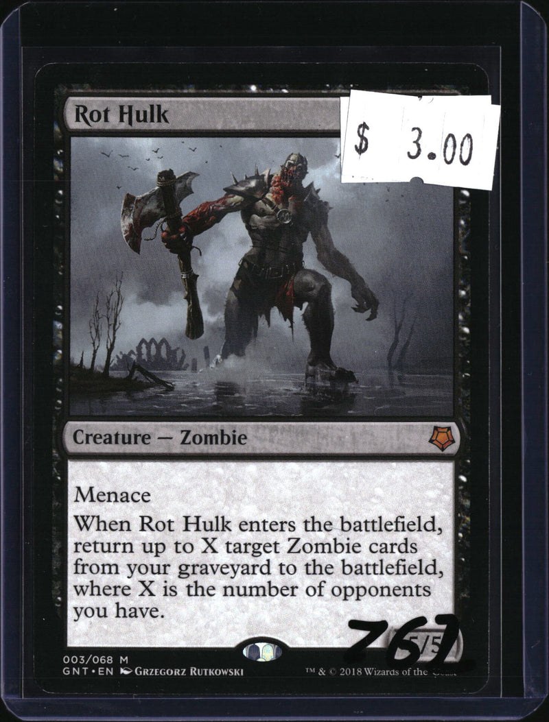 Rot Hulk — MTG-762 — actual card front