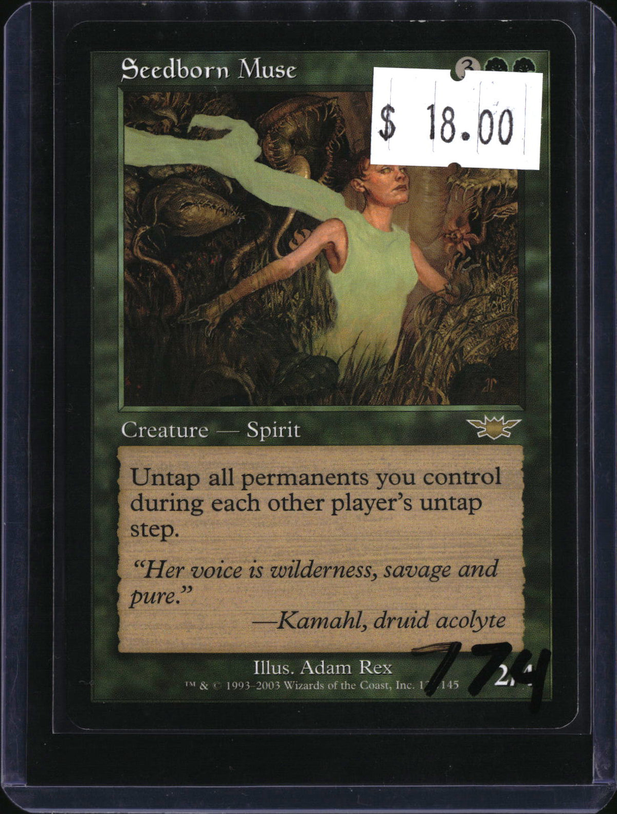 Seedborn — MTG-774 — actual card front