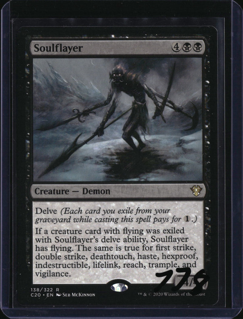 Soulflayer — MTG-778 — actual card front