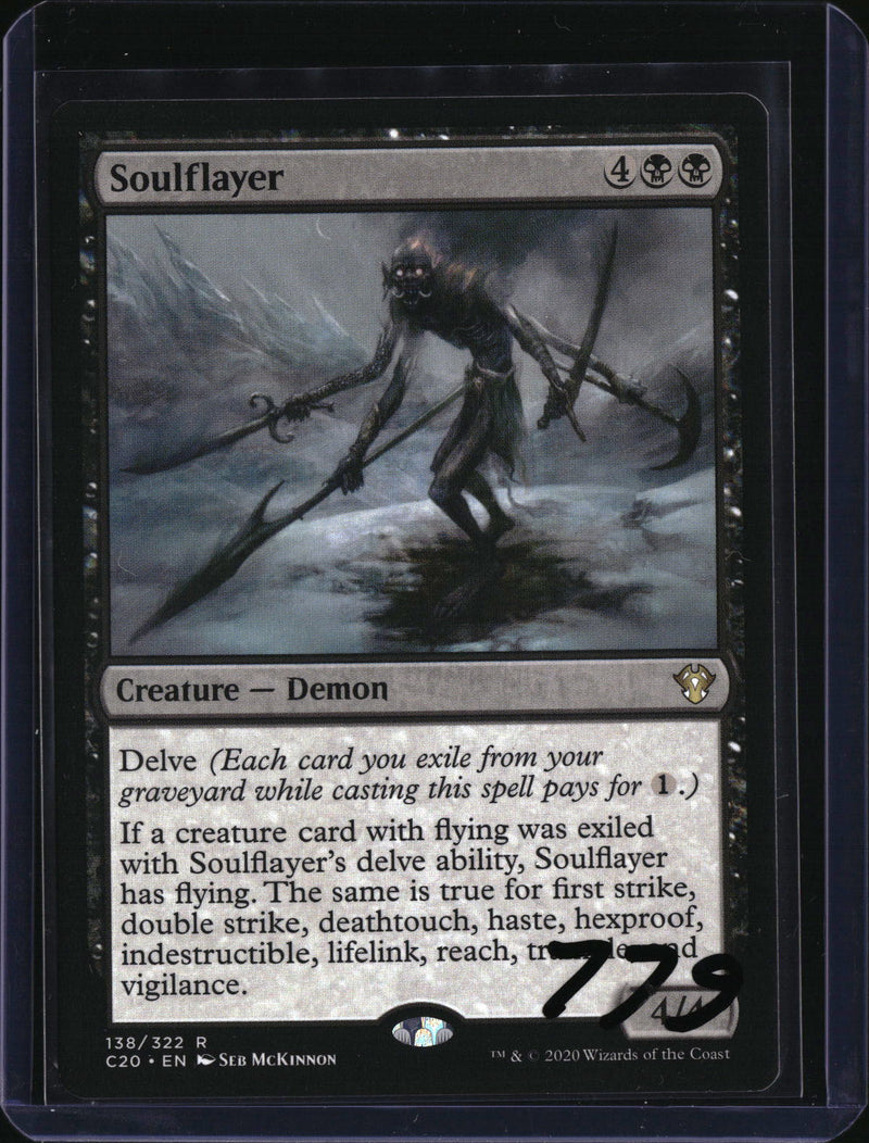 Soulflayer — MTG-779 — actual card front