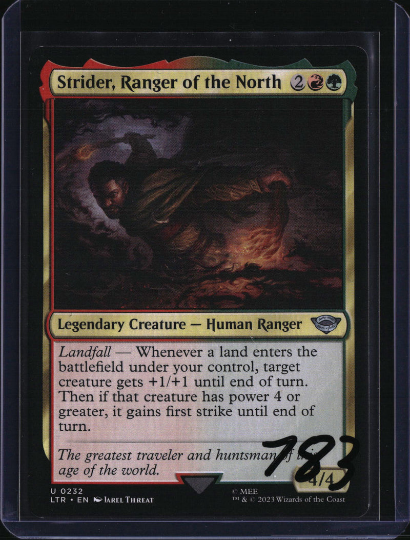 Strider, Ranger of the North — MTG-783 — actual card front