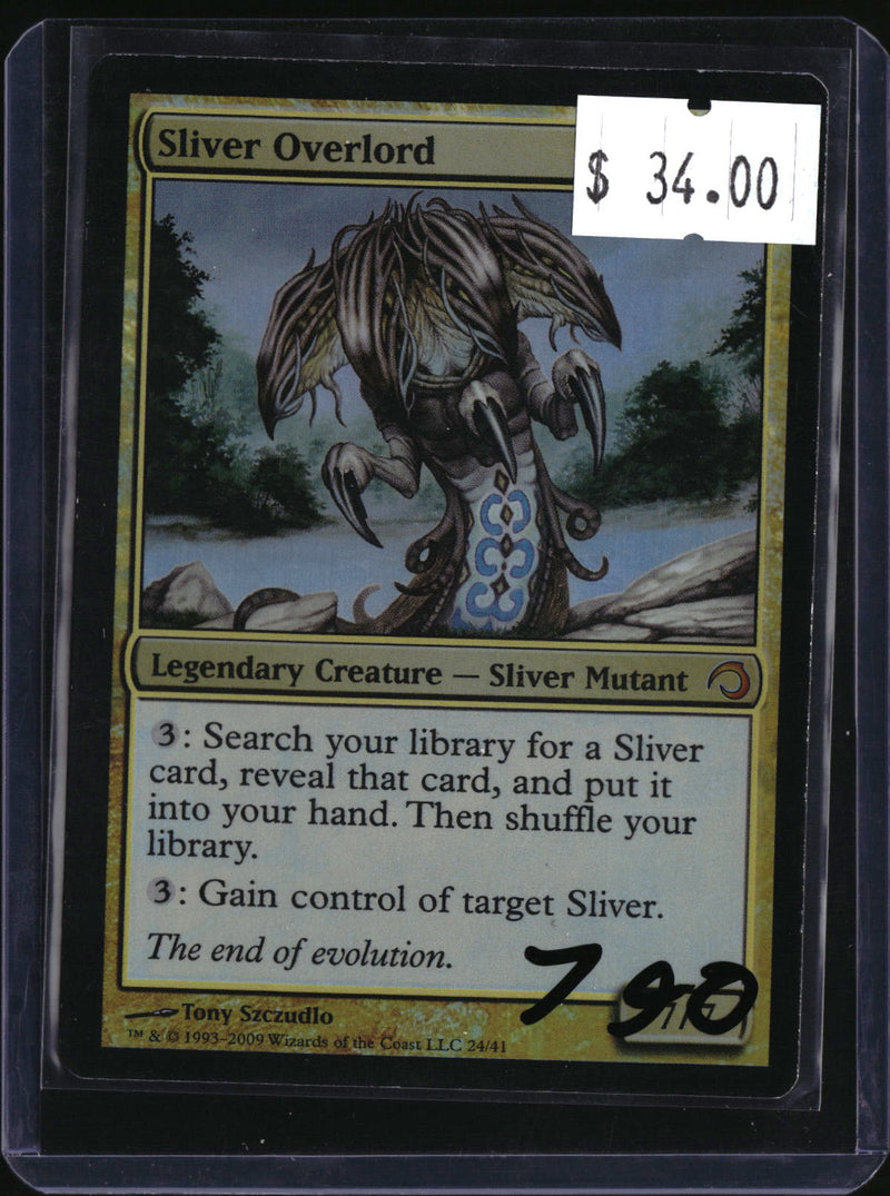 Sliver Overlord Foil — MTG-790 — actual card front