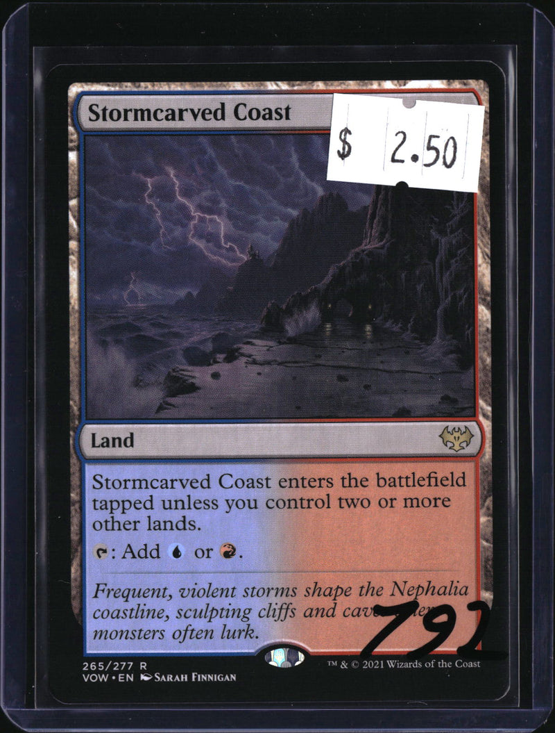 Sotrmcarved Coast — MTG-792 — actual card front