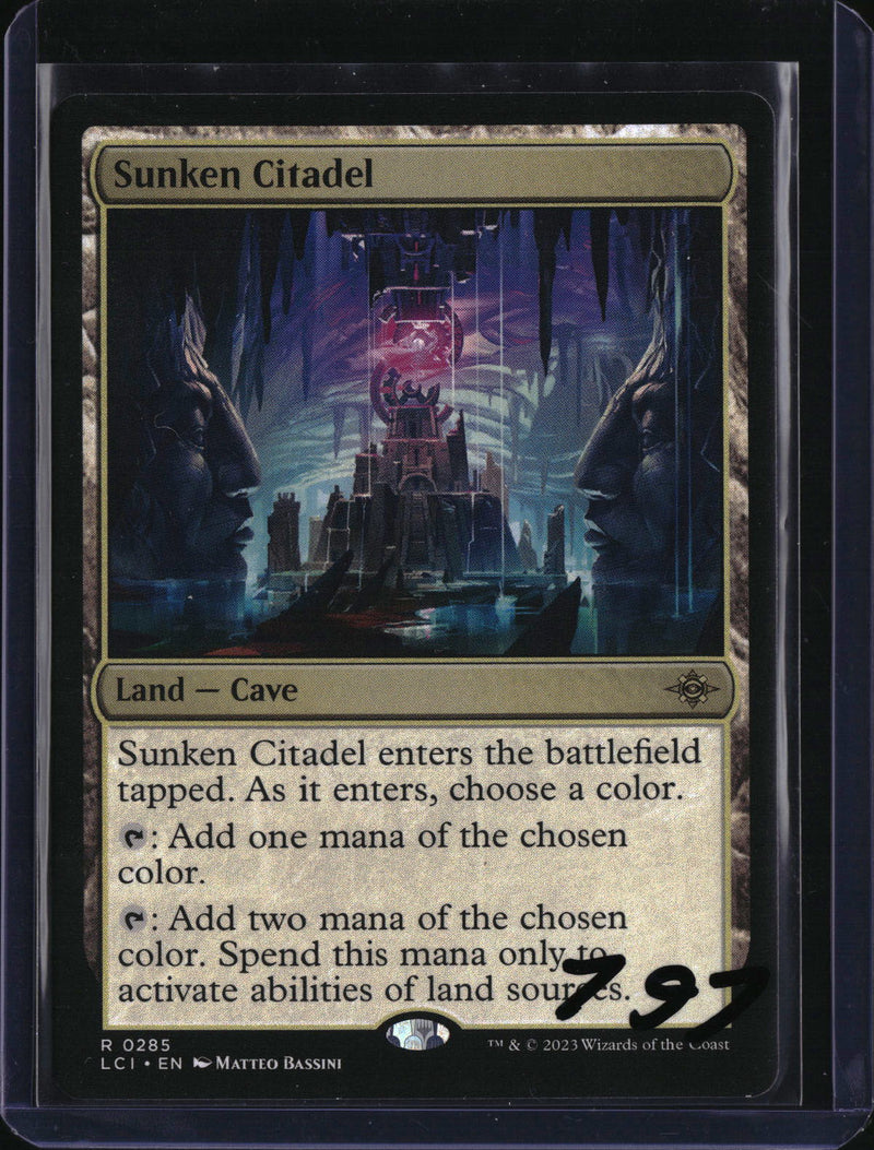Sunken Citadel — MTG-797 — actual card front