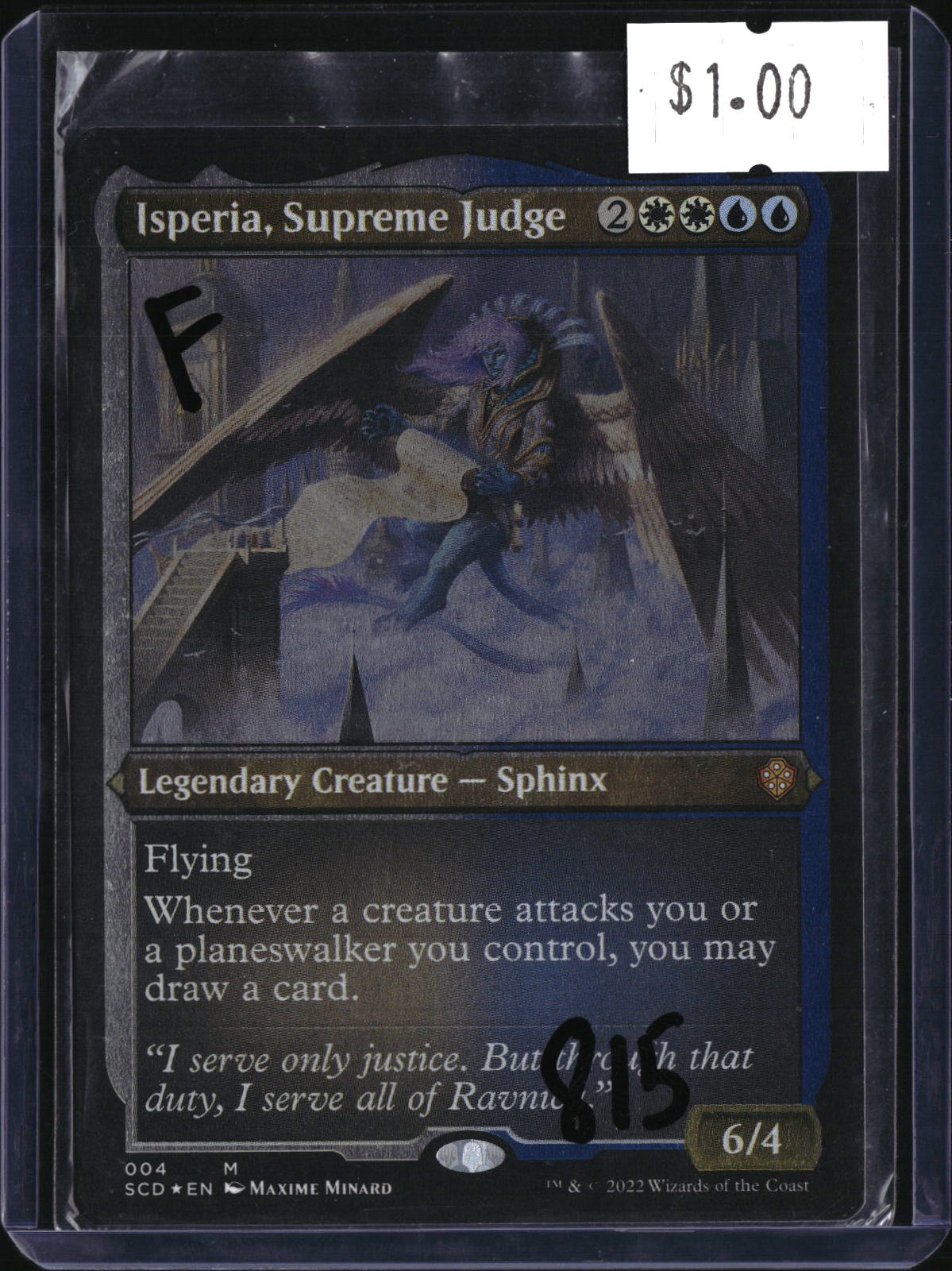 Isperia, Supreme Judge FOIL — MTG-815 — actual card front