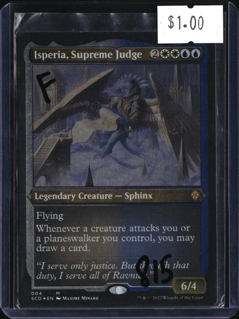 Isperia, Supreme Judge FOIL — MTG-815 — actual card front