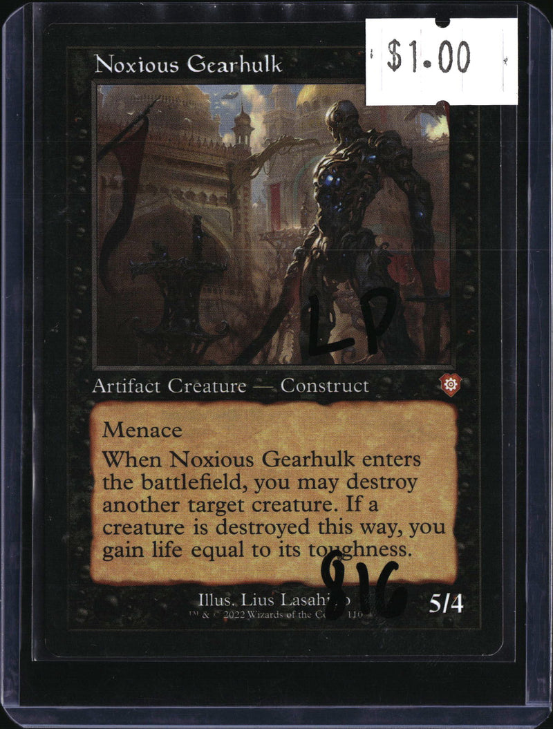 Noxious Gearhulk Retro — MTG-816 — actual card front