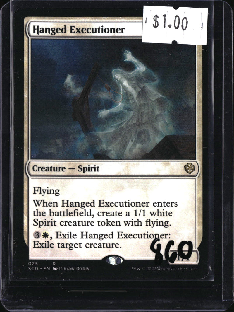 Hanged Executioner — MTG-860 — actual card front