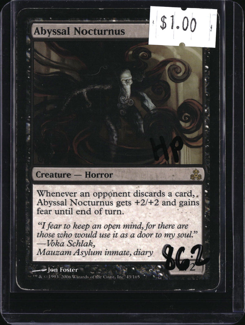 Abyssal Nocturnus — MTG-862 — actual card front