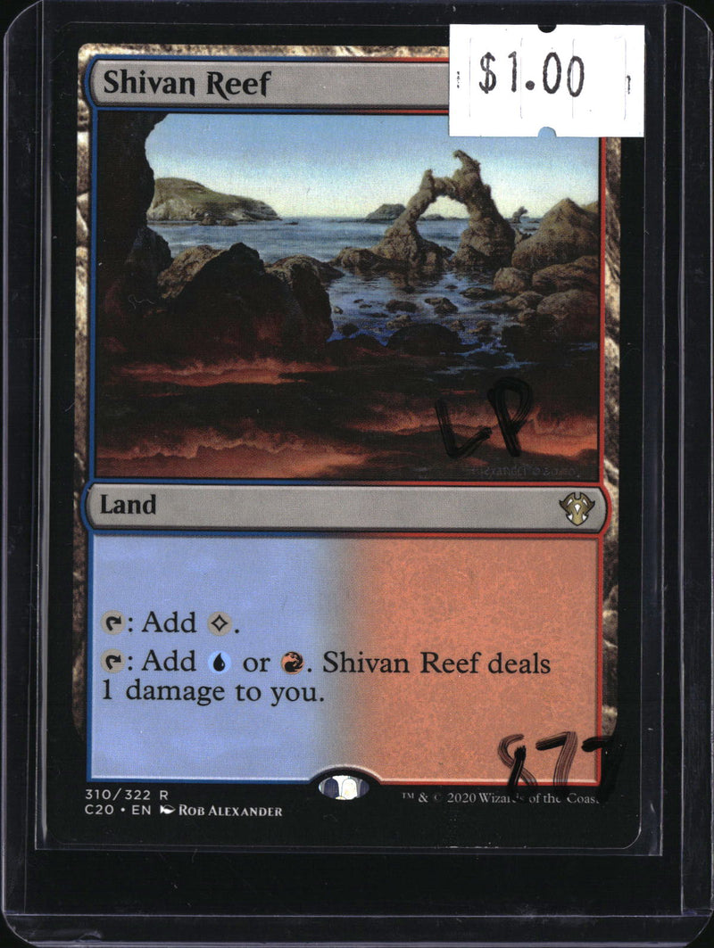 Shivan Reef — MTG-877 — actual card front