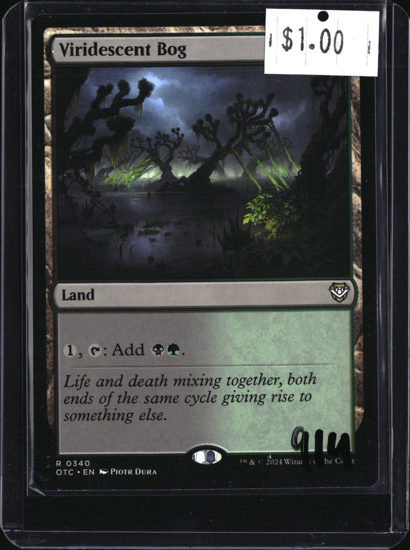 Viridescent Bog — MTG-914 — actual card front