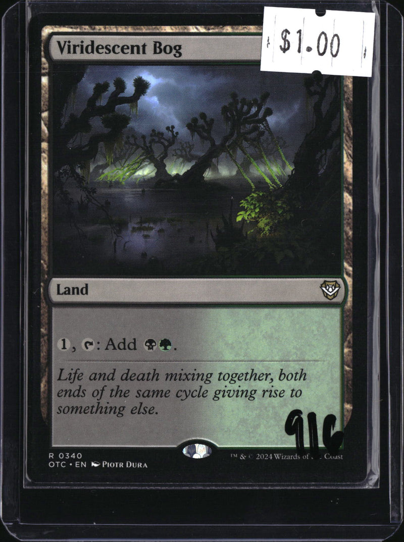 Viridescent Bog — MTG-916 — actual card front