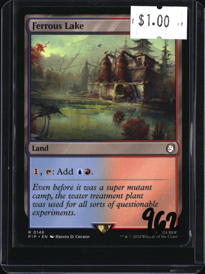 Ferrous Lake — MTG-962 — actual card front
