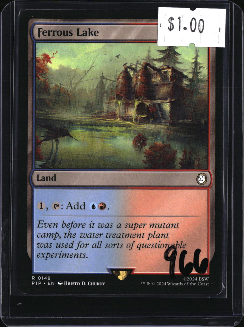 Ferrous Lake — MTG-966 — actual card front