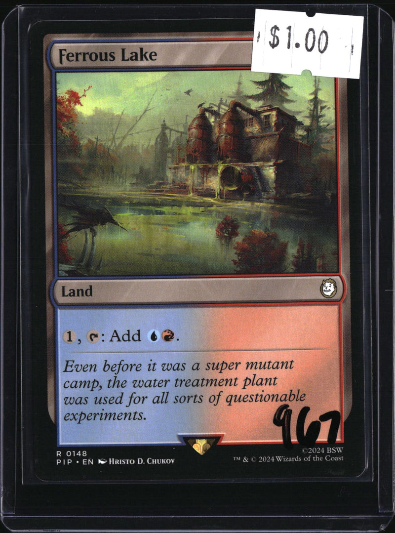 Ferrous Lake — MTG-967 — actual card front