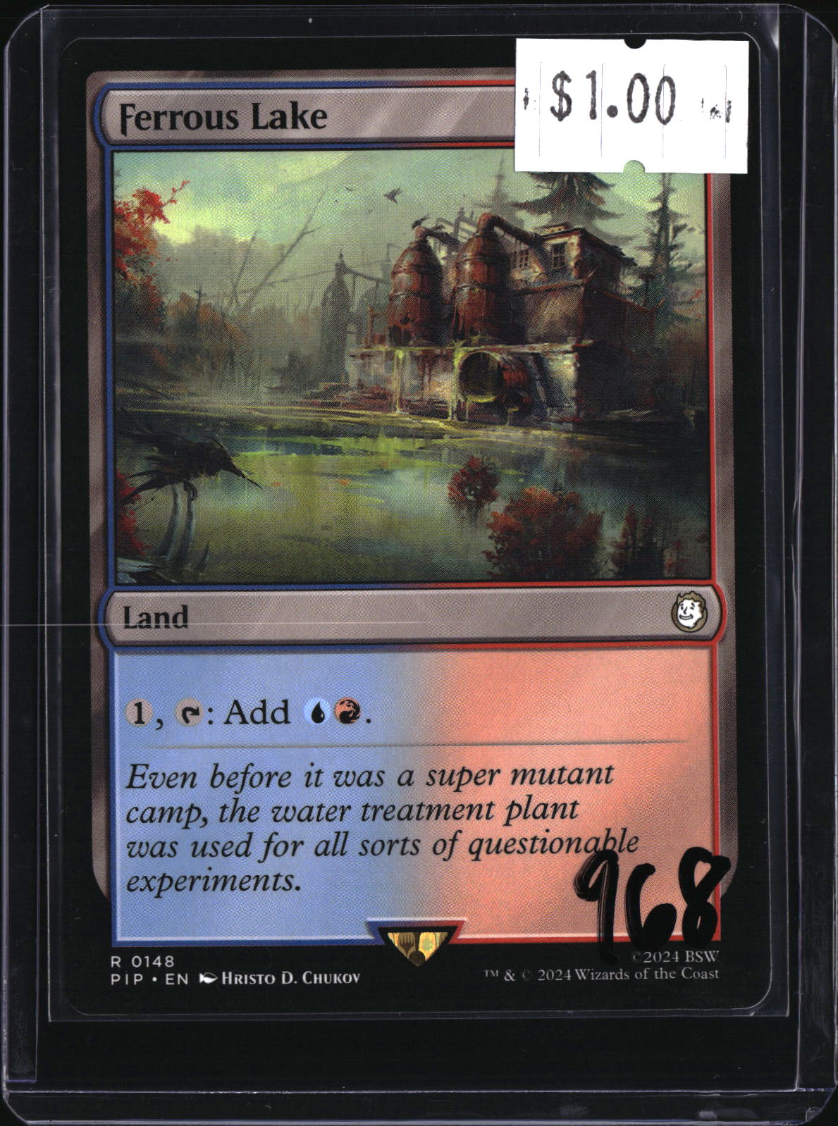 Ferrous Lake — MTG-968 — actual card front