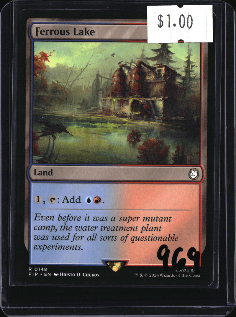 Ferrous Lake — MTG-969 — actual card front