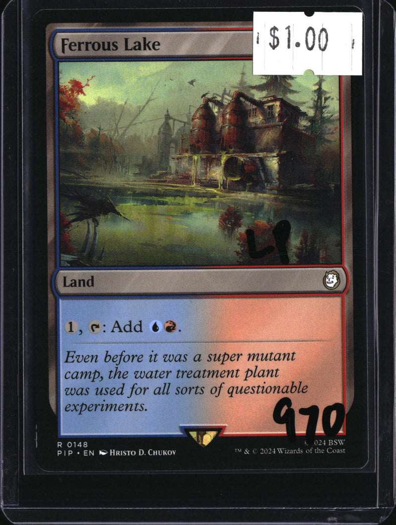 Ferrous Lake — MTG-970 — actual card front