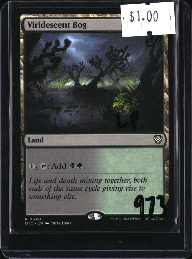 Viridescent Bog — MTG-973 — actual card front