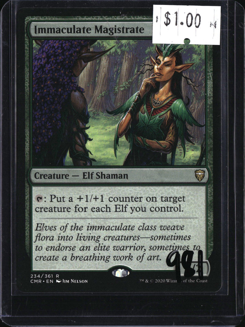 Immaculate Magistrate — MTG-981 — actual card front