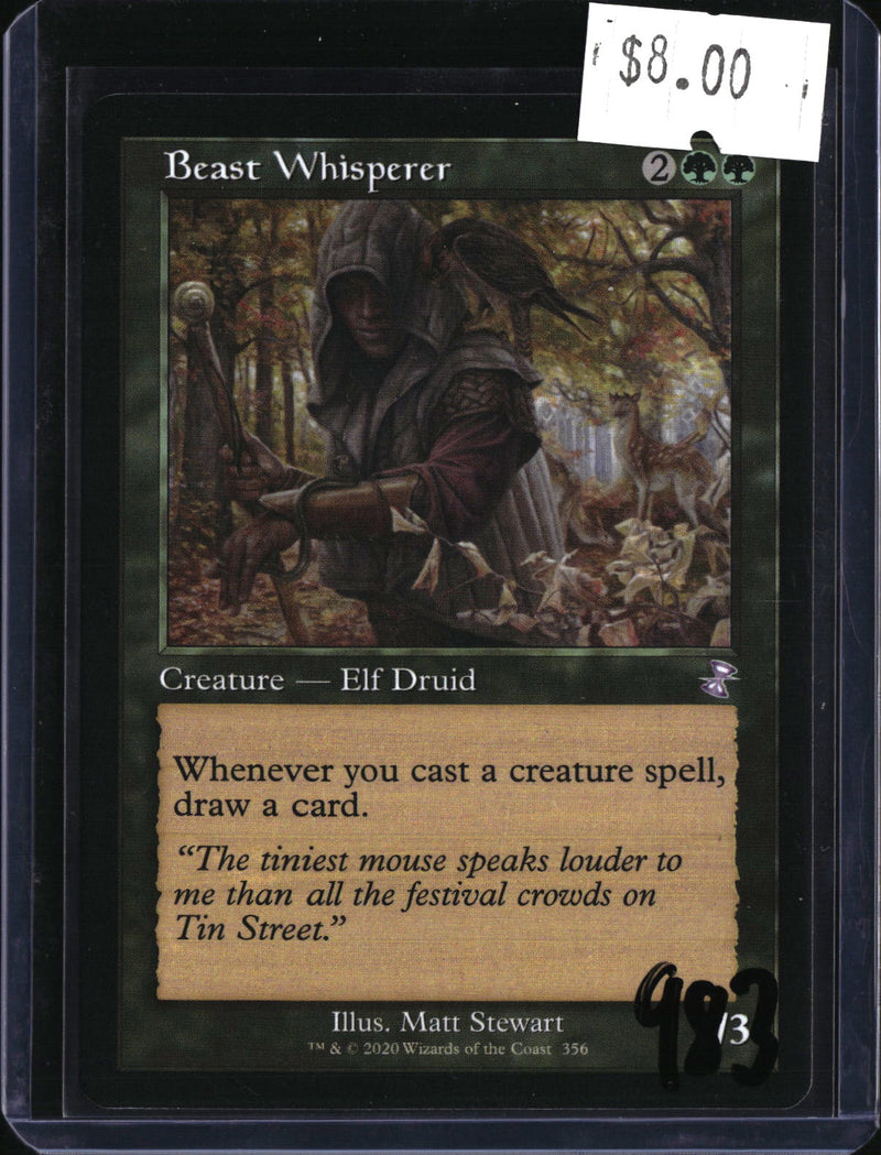 Beast Whisperer (retro) — MTG-983 — actual card front