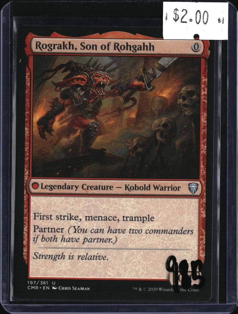 Rograkh, Son of Rohgahh — MTG-985 — actual card front