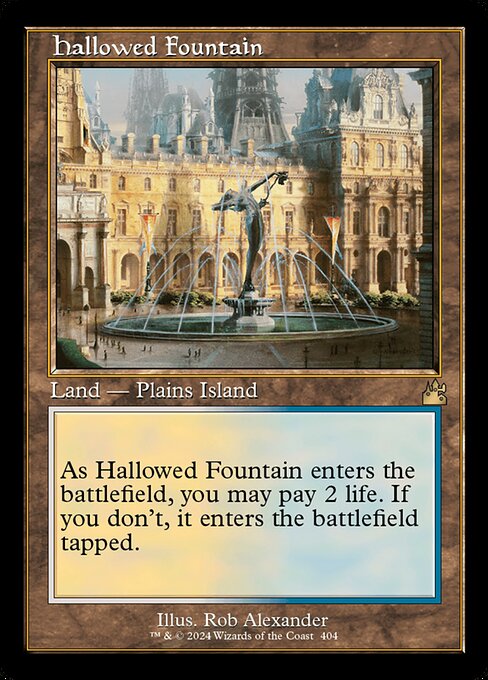 Hallowed Fountain — RVR 404