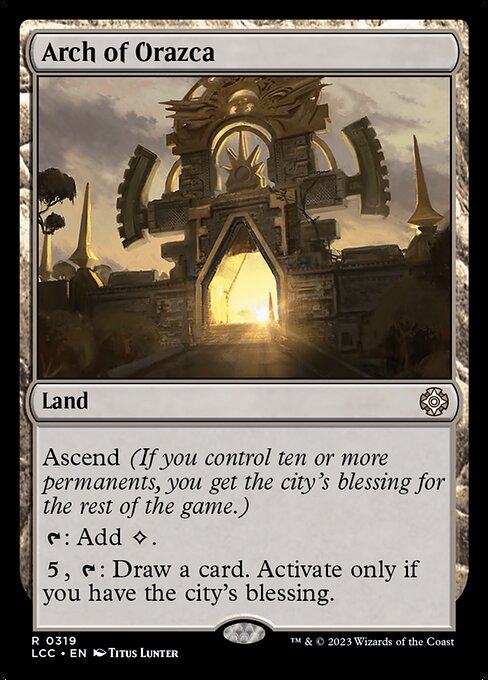 Arch of Orazca — LCC 319