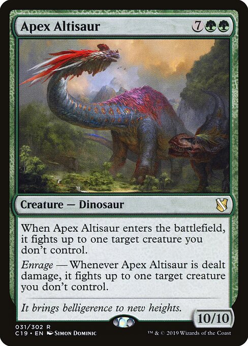 Apex Altisaur — C19 31