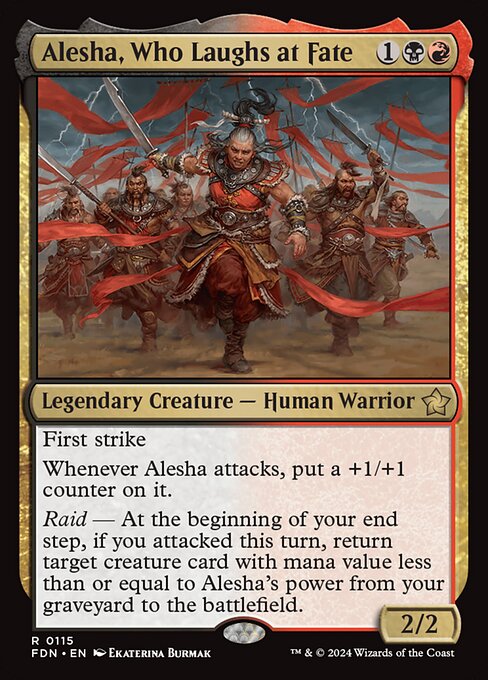 Alesha, Who Laughs at Fate — FDN 115
