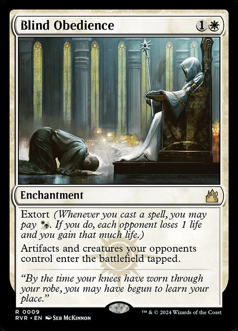 Blind Obedience — RVR 9