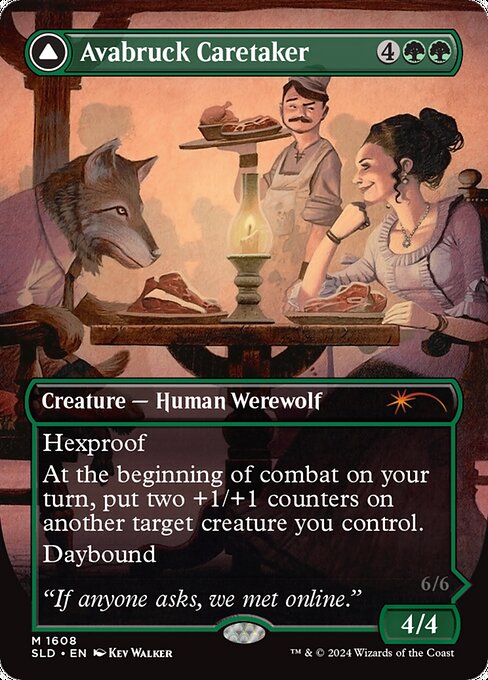 Avabruck Caretaker // Hollowhenge Huntmaster — SLD 1608