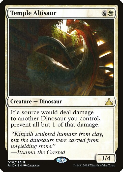 Temple Altisaur — RIX 28