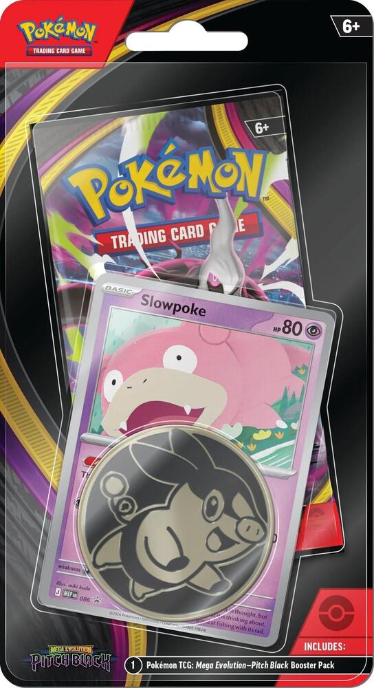 Pokemon Pitch Black Slowpoke Single-Pack Blister