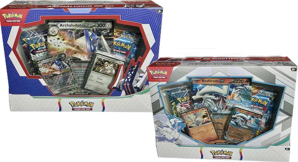 Pokemon Archaludon ex & Reshiram ex Collection